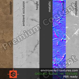 PBR Substance Material of Rock